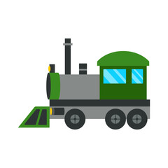 Airplane Cartoon Illustration. Toy Transport set in vector, the colorful version. Toys for kid games.