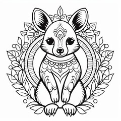 Wallaby Mandala, Generative AI 