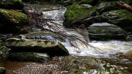 A beautiful little water falls