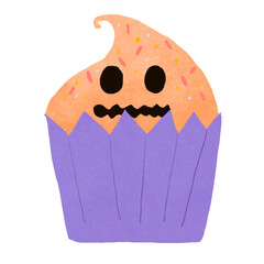 Delicious Halloween cupcake