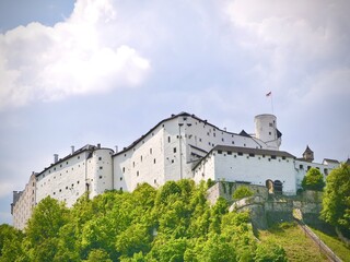 castle in the mountains
