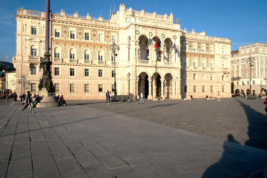 Piazza Unita D'Italia, Trieste, Friuli Venezia Giulia