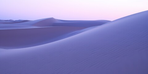 AI Generated. AI Generative. Blue dark evening sand dunes desert outdoor nature landscape. Adventure travel explore arabian dubai egypt trip vibe. Graphic Art