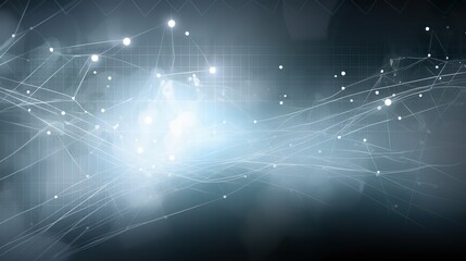 Fototapeta premium Fondo geométrico abstracto con fractal y luminancia. Generado por IA.