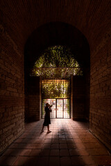 Shadow and Light at the Historical Bzyantium Walls Gate