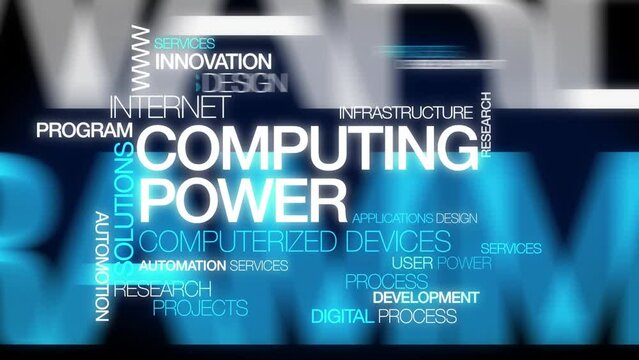 Computer power devices computerized automotion IT robotics smart device innovation data science white word tag cloug tagcloud blue text words 