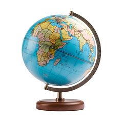 earth globe geography sphere object on isolated transparent background