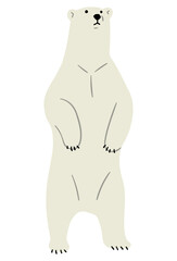 Polar Bear Single 8 PNG
