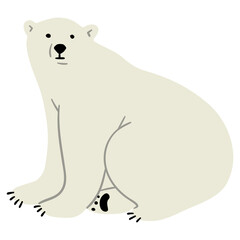Polar Bear Single 25 PNG