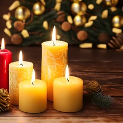 the  candles celebration holiday night  wallpaper candel glow fire