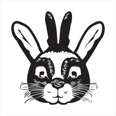 Bunny vector & illustration