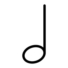 Music note icon