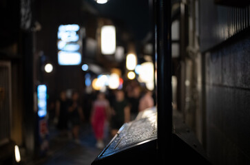 time lapse of lights