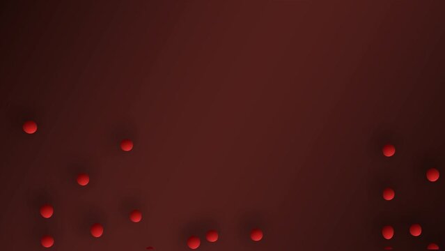 red blood cells flowing through a vein