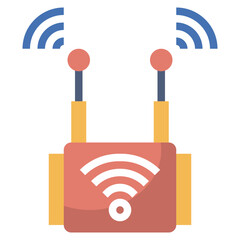 WIRELESS line icon,linear,outline,graphic,illustration