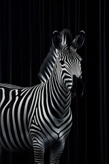 zebra made by midjeorney
