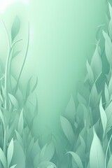 abstract mint green background with waves made by midjeorney
