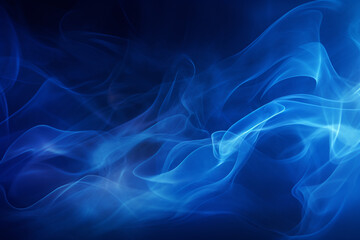 Blue smoke pattern background