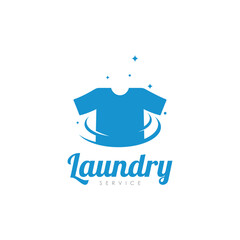Laundry Vector Logo Template