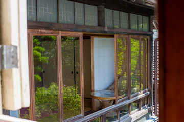 外から見た日本家屋