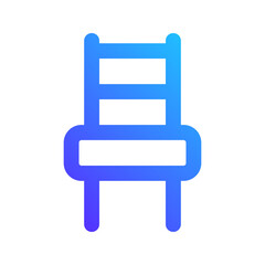 chair gradient icon