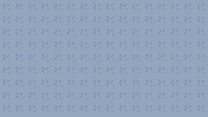 Leaf floral vector pattern