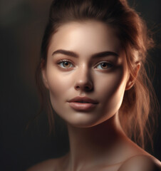 Fototapeta premium portrait of a beautiful woman