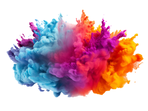 abstract smoke blend colors