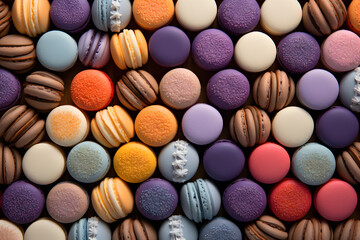 Colorful Macarons 