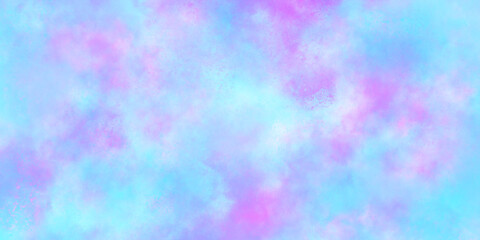 blue sky with clouds. Light sky blue shades watercolor background.Grunge blue background with space for text,watercolor abstract painting of blue grunge texture.	