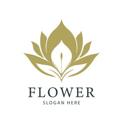 Abstract flower creative design.