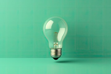 A lightbulb and a question mark on a green backdrop symbolize creative problem solving and the search for new discoveries.