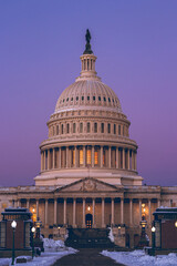 US Capitol Winter
