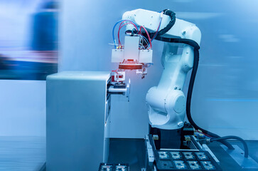 automtic vision sensor camera system in intellegence pcb factory