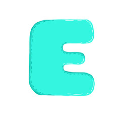 alphabet letter E