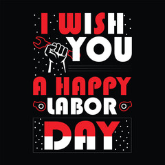 best happy labor day t shirt design vector