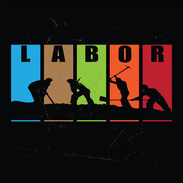 best happy labor day t shirt design vector