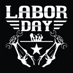 best happy labor day t shirt design vector