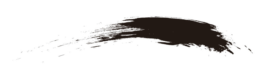 アナログタッチ素材：筆の質感　墨　インク　筆模様　波模様	
