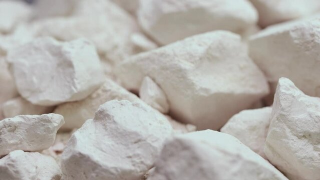 Clay white cosmetic and medical kaolin