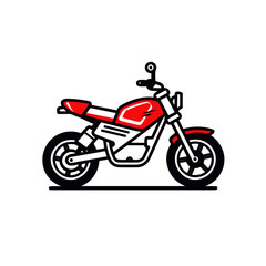 Fototapeta na wymiar Motobike Logo Icon Vector Dynamic and Striking Designs for Motorcycle Enthusiasts and Brands