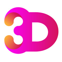 3D logo design