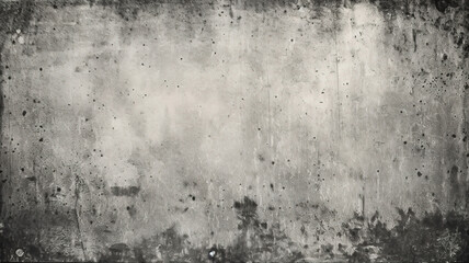 Obraz premium Vintage dark distressed old photo dust. Generative Ai