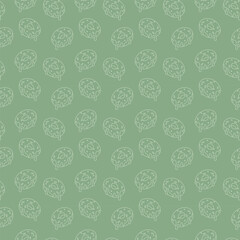 Monochrome Donuts Line Art Pattern. Vector Seamless Design. Versatile vector seamless pattern depicting lineart of donuts in monochrome colors for creating stylish wrapping paper and various projects.