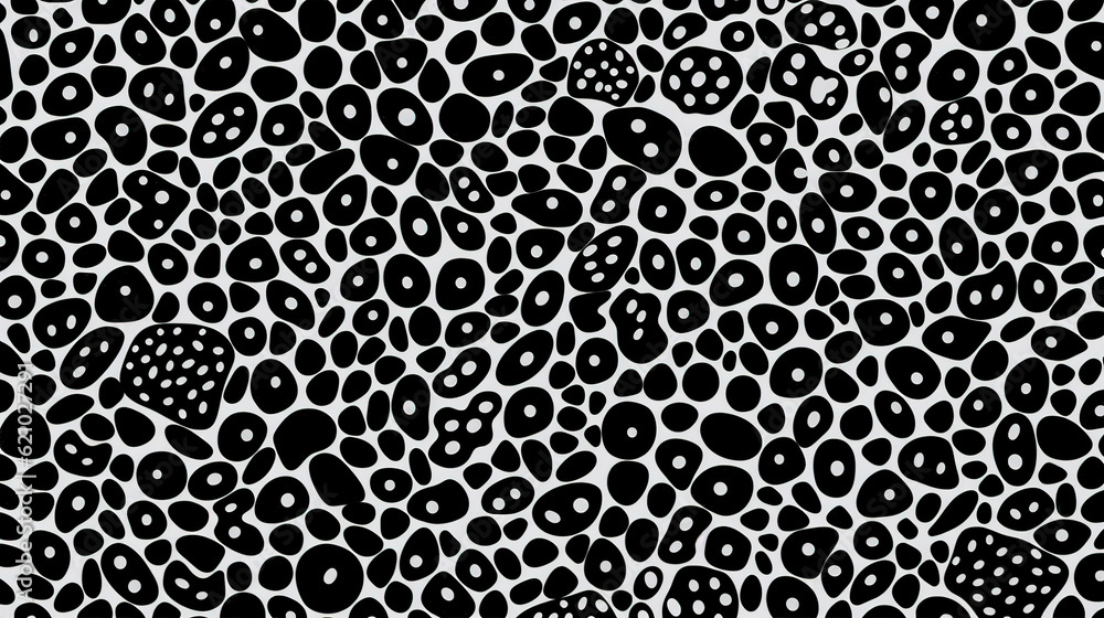 Poster abstract aboriginal dot art motif background texture. generative ai