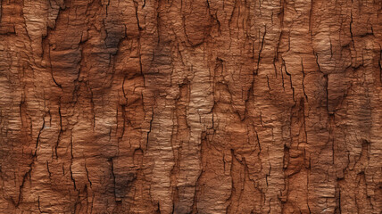 seamless pattern, tree texture in brown tones. Generative Ai
