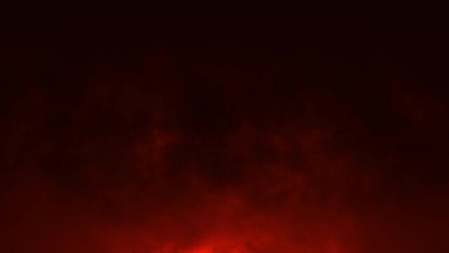 Red hot fire sparks and glowing ember particles rising on black background for cinematic productions, event openers, and music videos. Dramatic seamless loop in 4K.