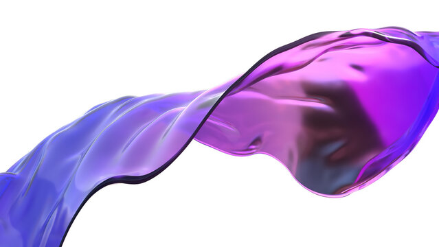 Olas abstractas de cristal