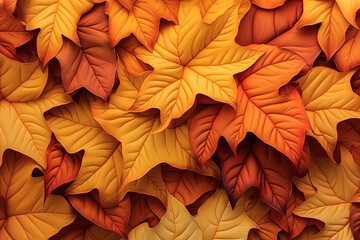 Generative AI illustration of Autumn wallpapers backgrounds, in the style of naturalistic tones