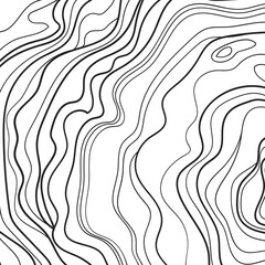 Organic line art background vector. Modern minimal contour drawing. Modern abstract art design for murals, wallpapers, covers and printable paintings. Vector eps 10 file format illustration.